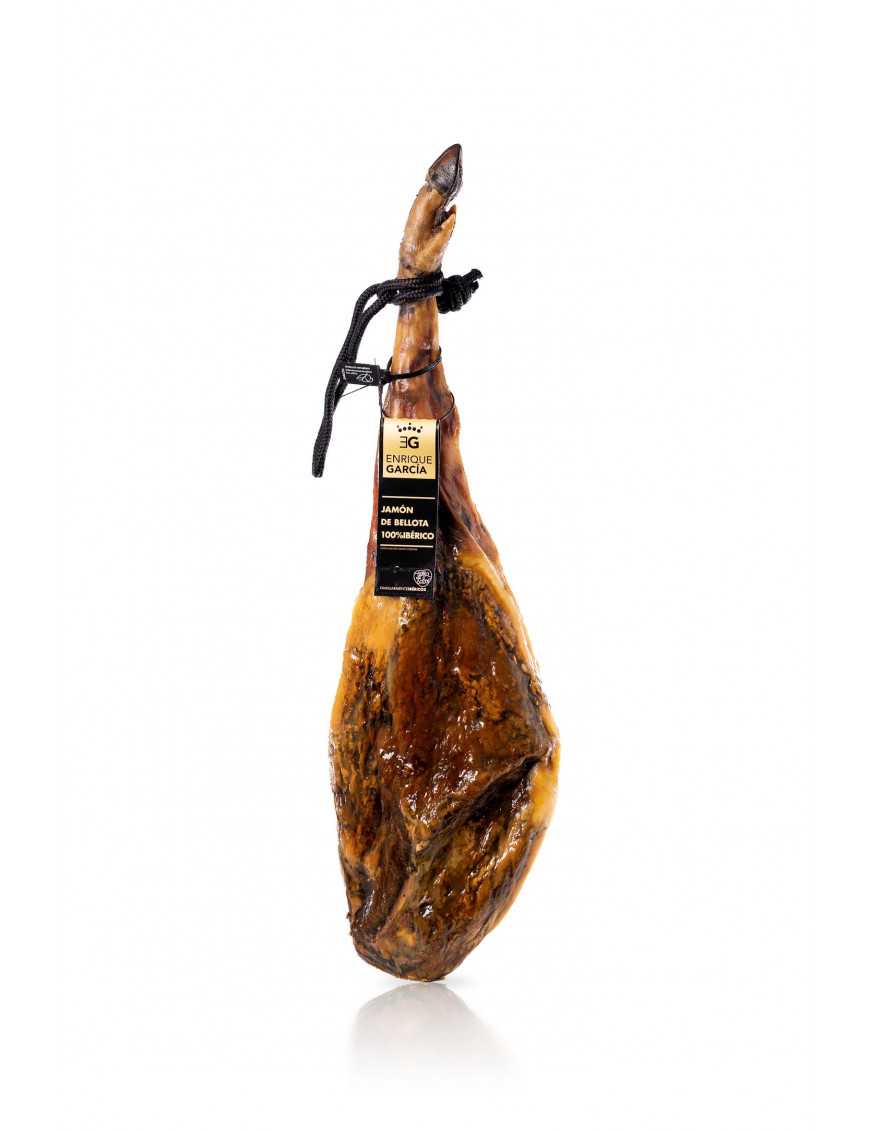 Jamón de bellota 100% raza ibérica, Enrique García. D.O. Guijuelo.